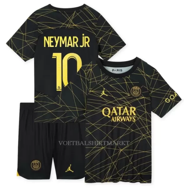 Paris Saint-Germain NEYMAR JR 10 Tenue Kind Vierde Jordan 2022-23