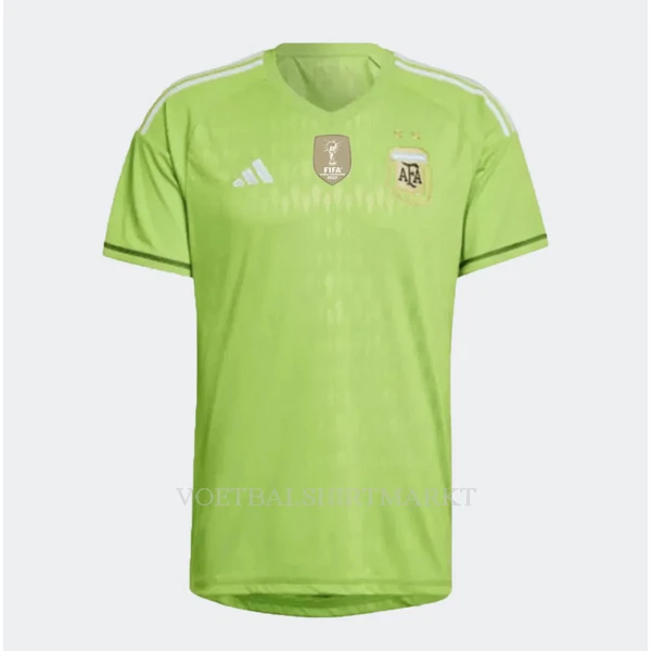 Argentinië Keeper Shirt Heren WK 2022