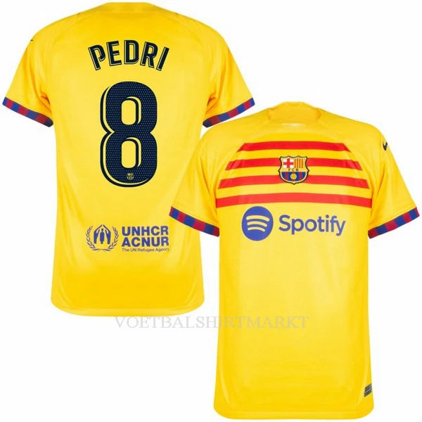 Barcelona Pedri 8 Shirt Heren Vierde 2022-23