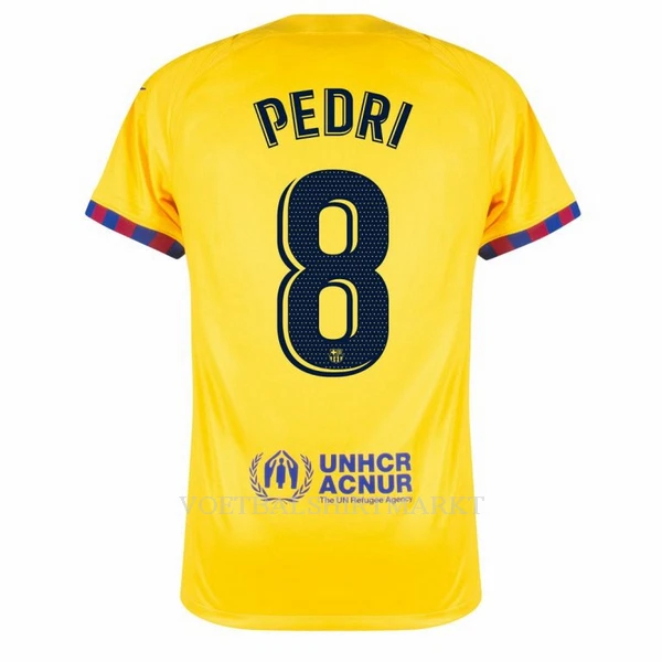 Barcelona Pedri 8 Shirt Heren Vierde 2022-23