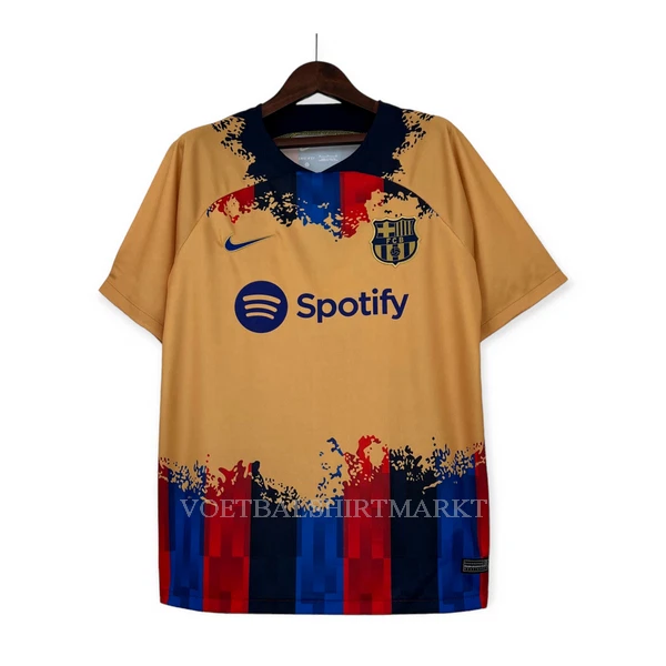 BARCELONA Shirt Heren 2023/24 Gele - Speciaal