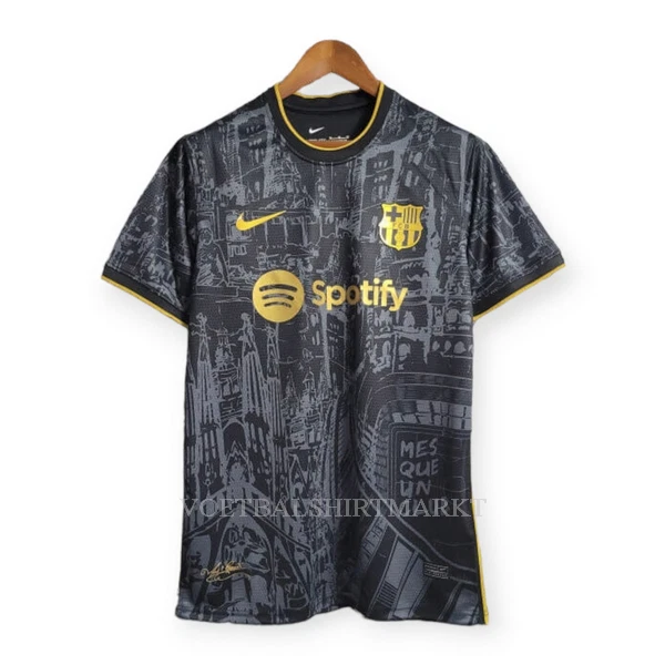 BARCELONA Shirt Heren 2023/24 Zwarte - Speciaal