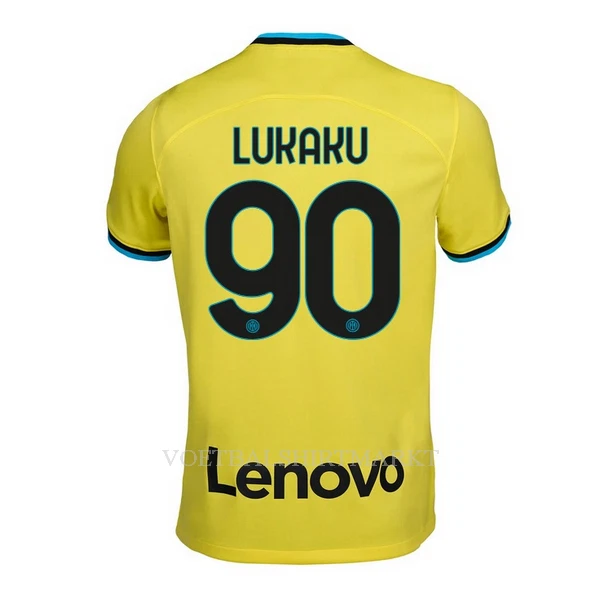 Inter Milan LUKAKU 90 Shirt Heren Derde 2022-23