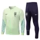 Brazilië Trainings Sweatshirt Pak Kind 2022-23 Licht-Groen