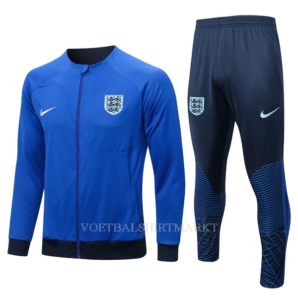 Engeland Trainings Sweatshirt Pak 2022-23 Blauwe