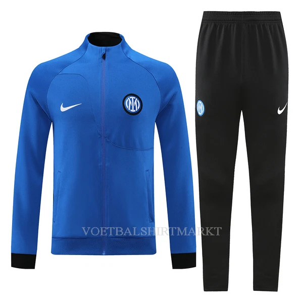 Inter Milan Trainings Sweatshirt Pak 2022-23 Blauwe