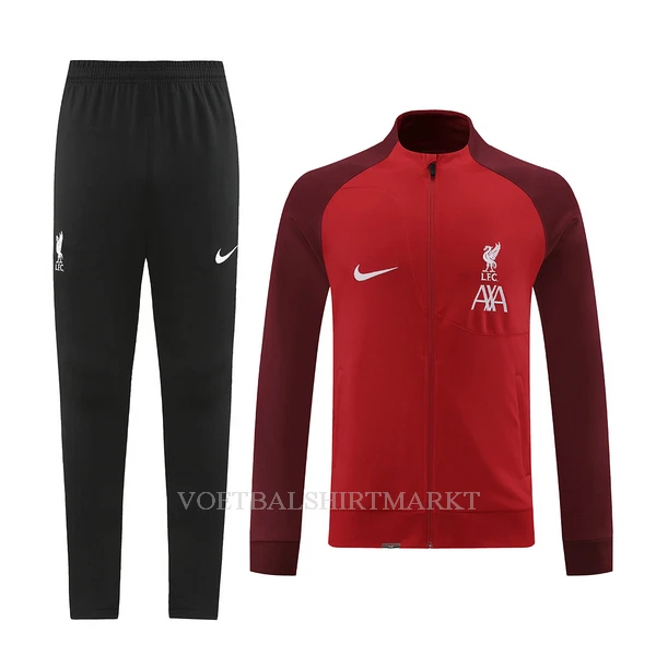 Liverpool Trainings Sweatshirt Pak 2022-23 Rode