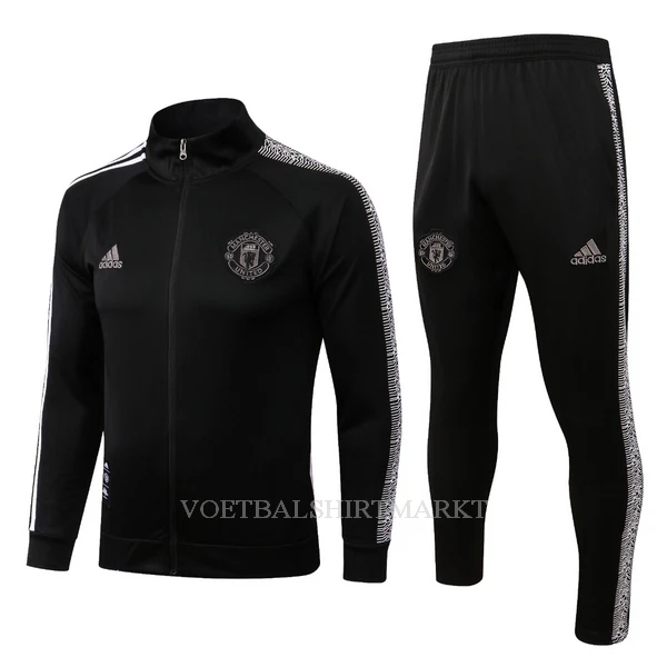 Manchester United Trainings Sweatshirt Pak 2022-23 Zwarte