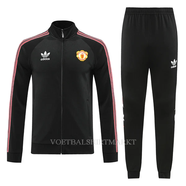 Manchester United Trainingsjack Pak 2022-23 Zwarte