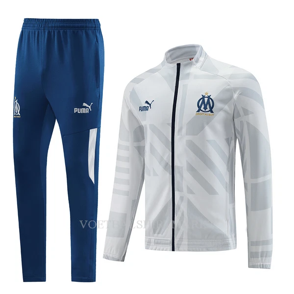 Olympique Marseille Trainings Sweatshirt Pak 2022-23 Witte