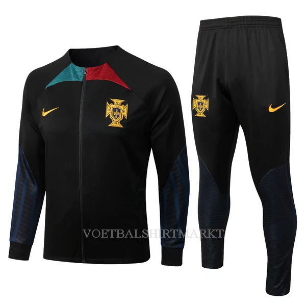 Portugal Trainings Sweatshirt Pak 2022-23 Zwarte