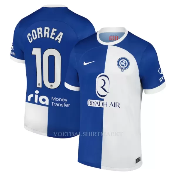 Atlético Madrid Correa 10 Shirt Heren Uit 2023/24