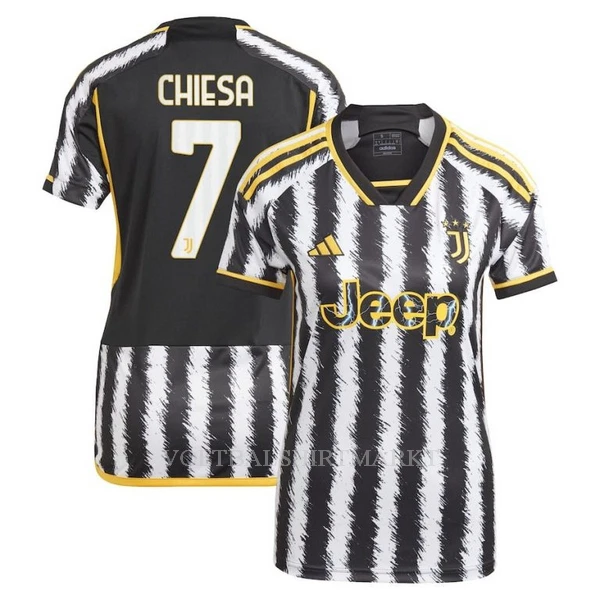 Juventus Chiesa 7 Shirt Dames Thuis 2023/24