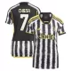 Juventus Chiesa 7 Shirt Dames Thuis 2023/24