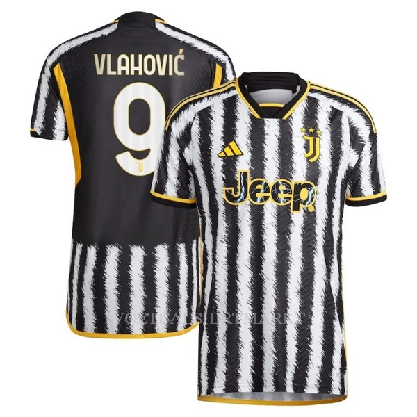 Juventus Vlahovic 9 Shirt Heren Thuis 2023/24