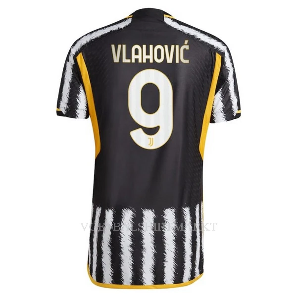 Juventus Vlahovic 9 Shirt Heren Thuis 2023/24