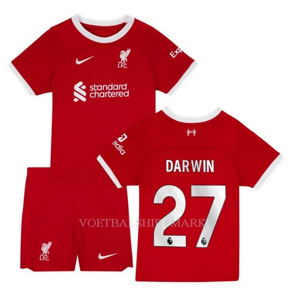 Liverpool Darwin 27 Tenue Kind Thuis 2023/24