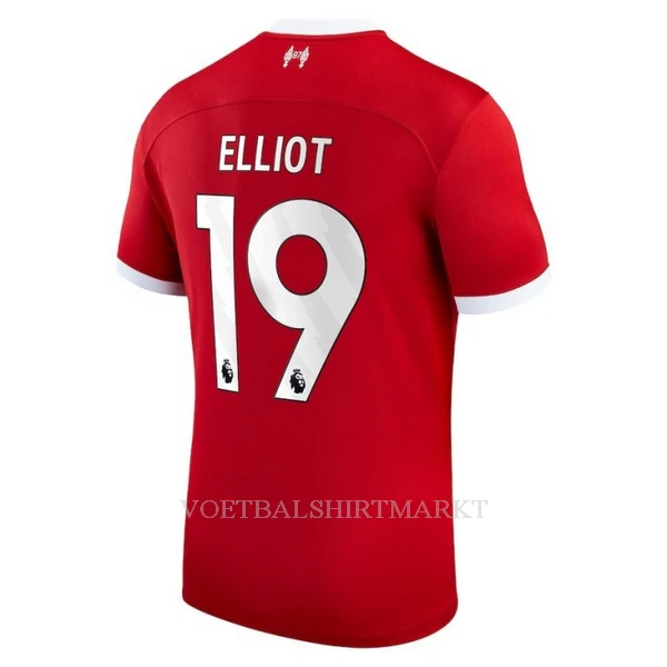 Liverpool Elliot 19 Shirt Heren Thuis 2023/24