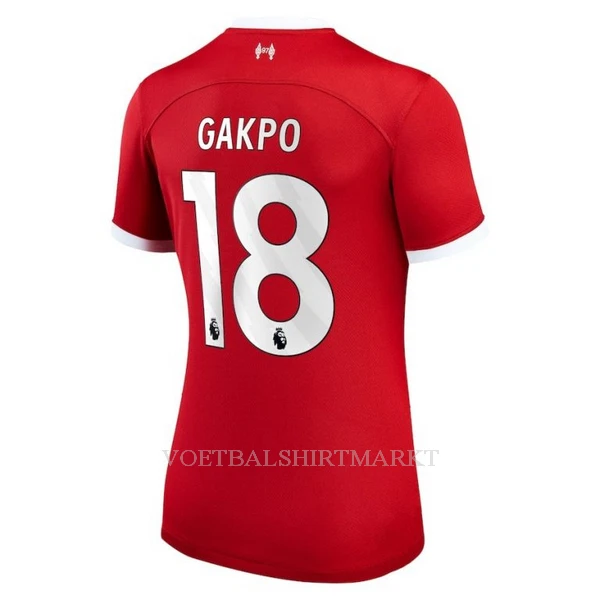 Liverpool Gakpo 18 Shirt Dames Thuis 2023/24