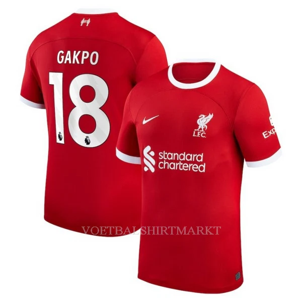 Liverpool Gakpo 18 Shirt Heren Thuis 2023/24