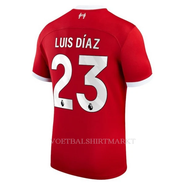 Liverpool Luis Díaz 23 Shirt Heren Thuis 2023/24