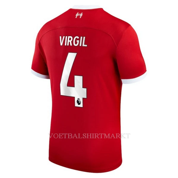 Liverpool Virgil 4 Shirt Heren Thuis 2023/24