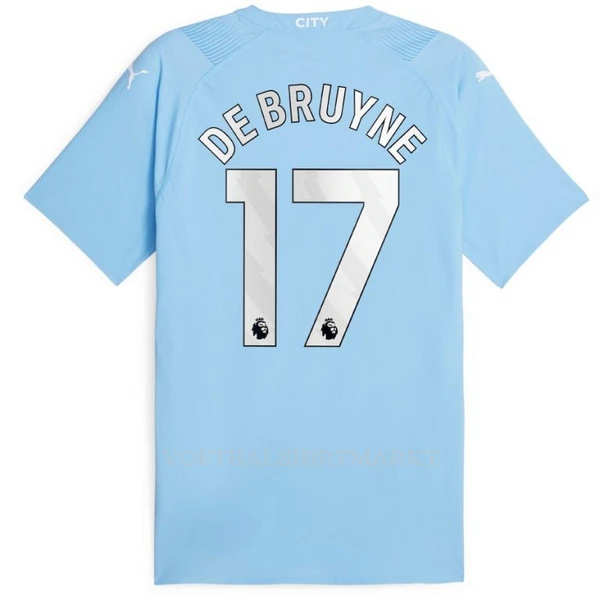 Manchester City De Bruyne 17 Shirt Heren Thuis 2023/24