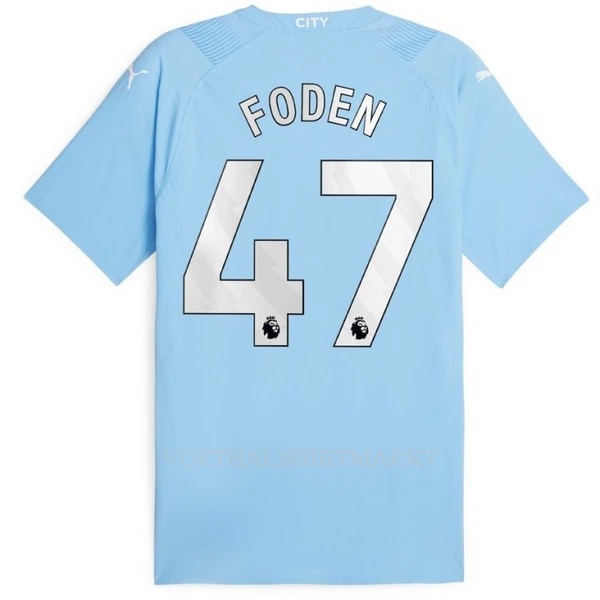 Manchester City Foden 47 Shirt Heren Thuis 2023/24