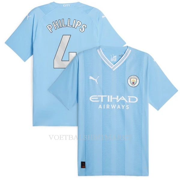 Manchester City Phillips 4 Shirt Heren Thuis 2023/24