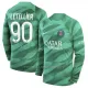 Paris Saint-Germain Letellier 90 Keeper Shirt Heren Thuis 2023/24 Lange Mouw