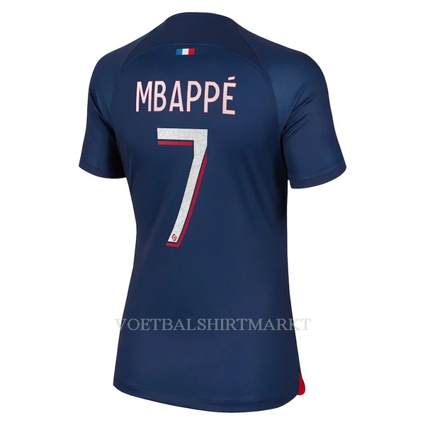 Paris Saint-Germain Mbappé 7 Shirt Dames Thuis 2023/24