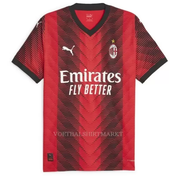 AC Milan A. Rebic 12 Shirt Heren Thuis 2023/24