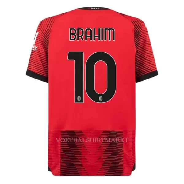 AC Milan Brahim 10 Shirt Heren Thuis 2023/24