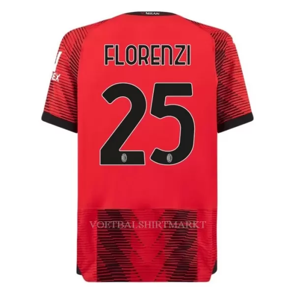 AC Milan Florenzi 25 Shirt Heren Thuis 2023/24