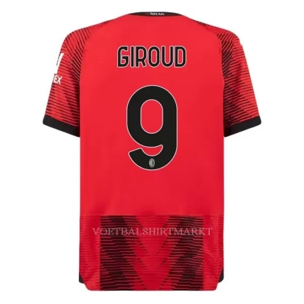 AC Milan Giroud 9 Shirt Heren Thuis 2023/24