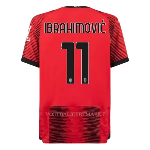 AC Milan Ibrahimovic 11 Shirt Heren Thuis 2023/24