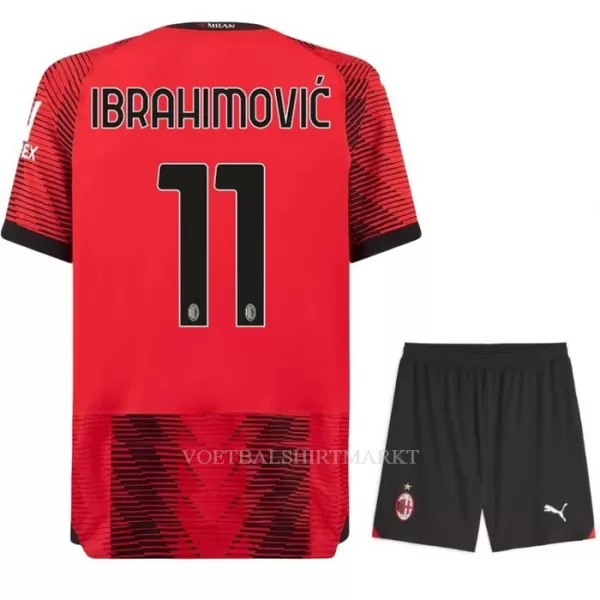 AC Milan Ibrahimovic 11 Tenue Kind Thuis 2023/24