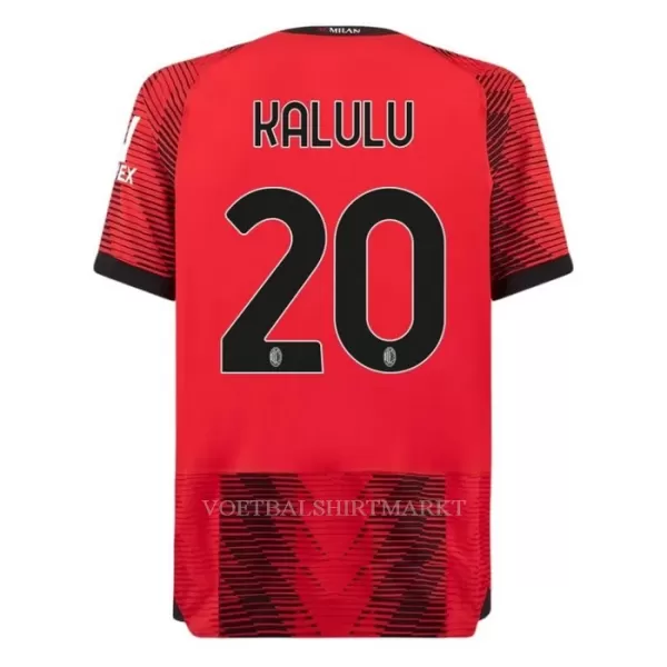 AC Milan Kalulu 20 Shirt Heren Thuis 2023/24