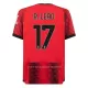 AC Milan R. Leao 17 Shirt Heren Thuis 2023/24