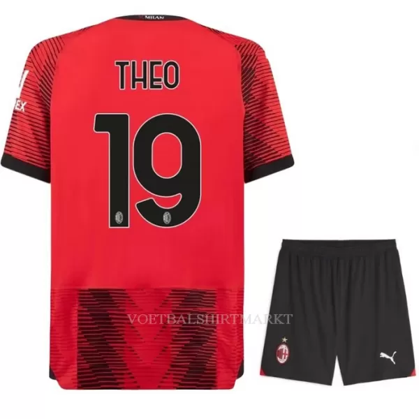 AC Milan Theo 19 Tenue Kind Thuis 2023/24