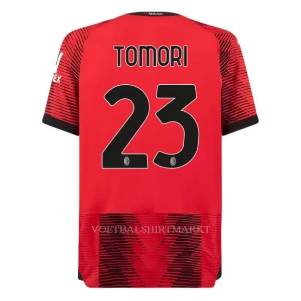 AC Milan Tomori 23 Shirt Heren Thuis 2023/24