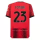 AC Milan Tomori 23 Shirt Heren Thuis 2023/24