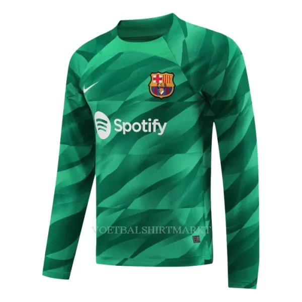 FC Barcelona Keeper Shirt Heren Thuis 2023/24 Lange Mouw