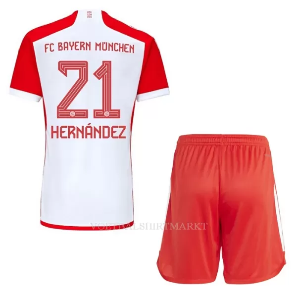 FC Bayern München Lucas Hernandez 21 Tenue Kind Thuis 2023/24