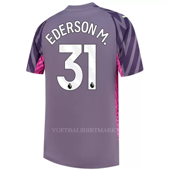 Manchester City Ederson Keeper Shirt Heren Uit 2023/24