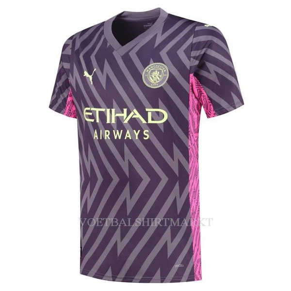 Manchester City Ederson Keeper Shirt Heren Uit 2023/24