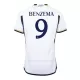 Real Madrid Benzema 9 Shirt Heren Thuis 2023/24