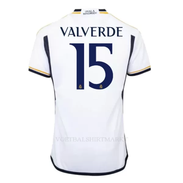 Real Madrid Valverde 15 Shirt Heren Thuis 2023/24