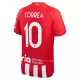 Atlético Madrid Correa 10 Shirt Heren Thuis 2023/24