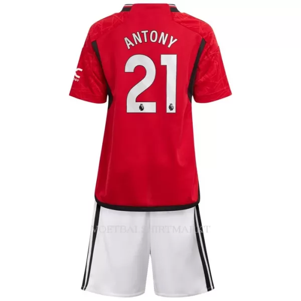 Manchester United Antony 21 Tenue Kind Thuis 2023/24